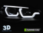 Mobile Preview: LED Tagfahrlicht Angel Eyes Scheinwerfer für BMW X5 E70 07-10/10-13 schwarz